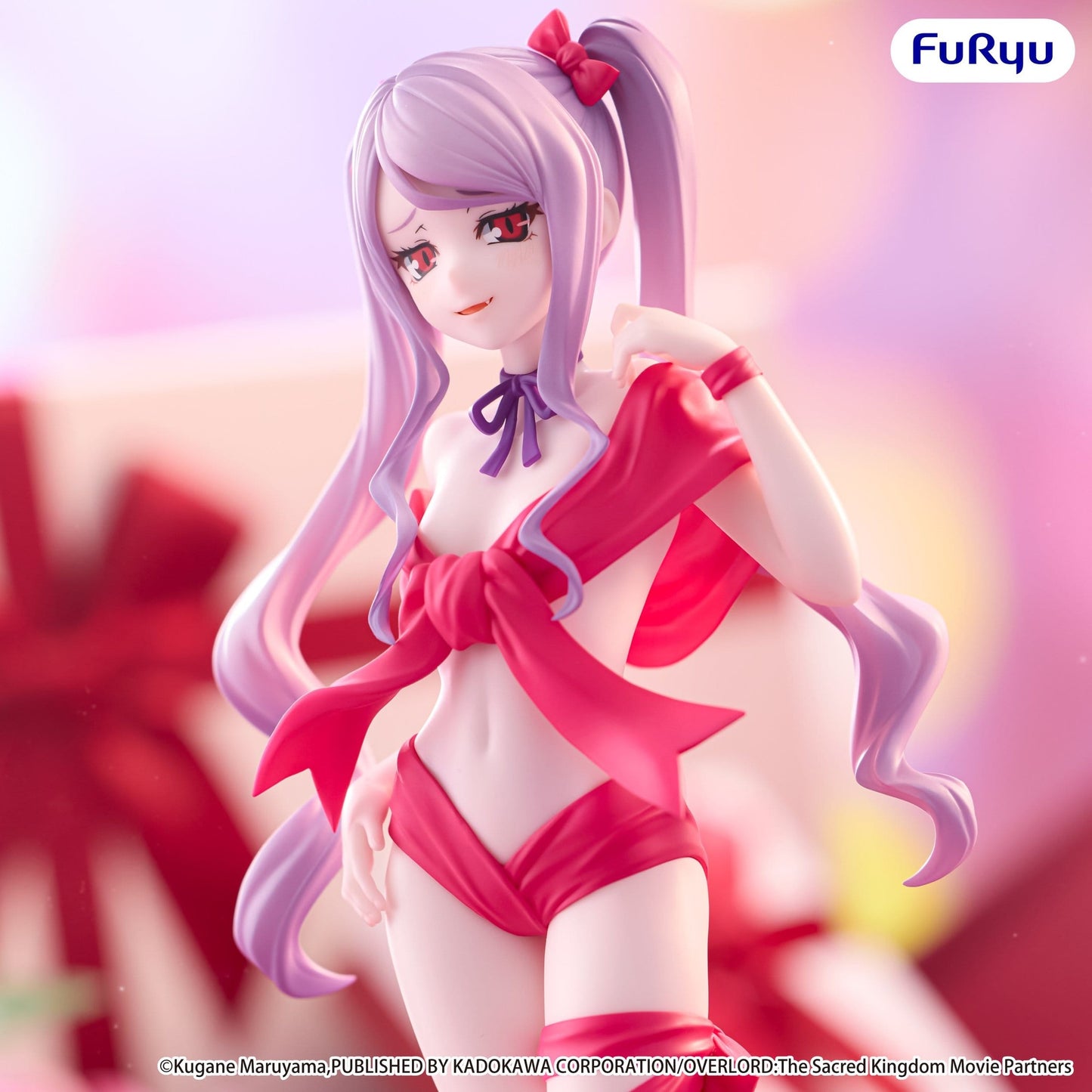 Shalltear Bloodfallen PVC Statue / BiCute Ribbons / Overlord / FuRyu BiCute / 22 cm