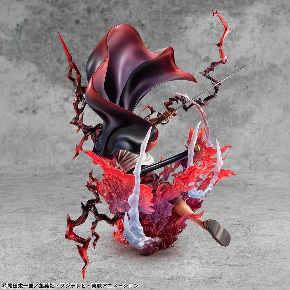 Shanks PVC Statue / Red-Haired Kamusari / One Piece / Megahouse P.O.P SA-Maximum / 25 cm