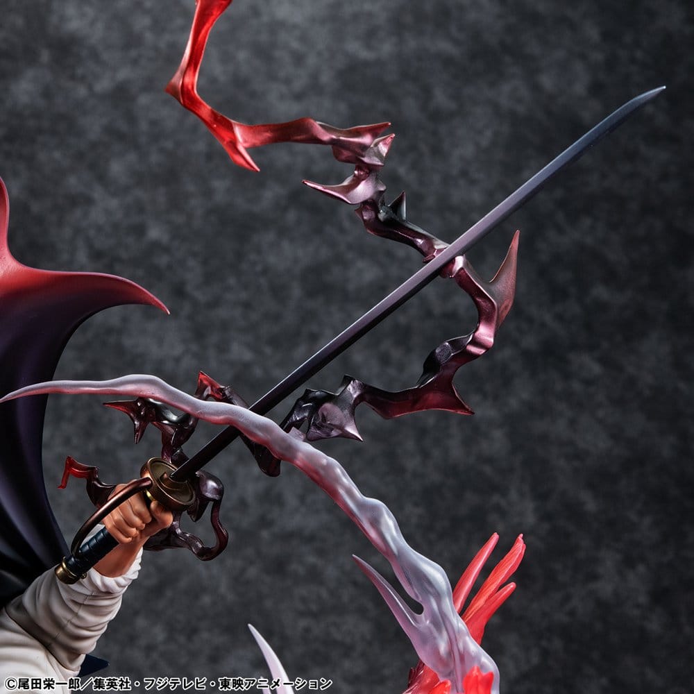 Shanks PVC Statue / Red-Haired Kamusari / One Piece / Megahouse P.O.P SA-Maximum / 25 cm