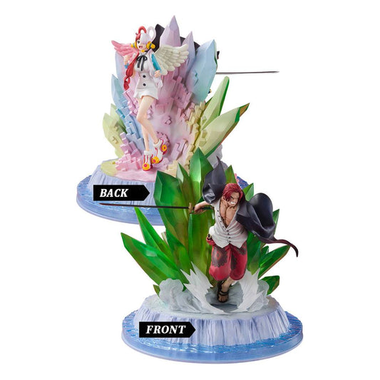 Shanks & Uta FiguartsZERO Statue / Tamashii Nations / 24 cm