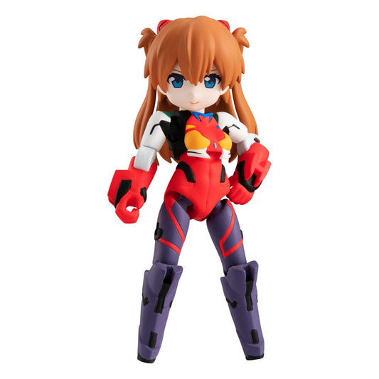Shikinami Asuka Langley & Evangelion 2 Actionfiguren / Evangelion / Megahouse Desktop Army / 8–15 cm