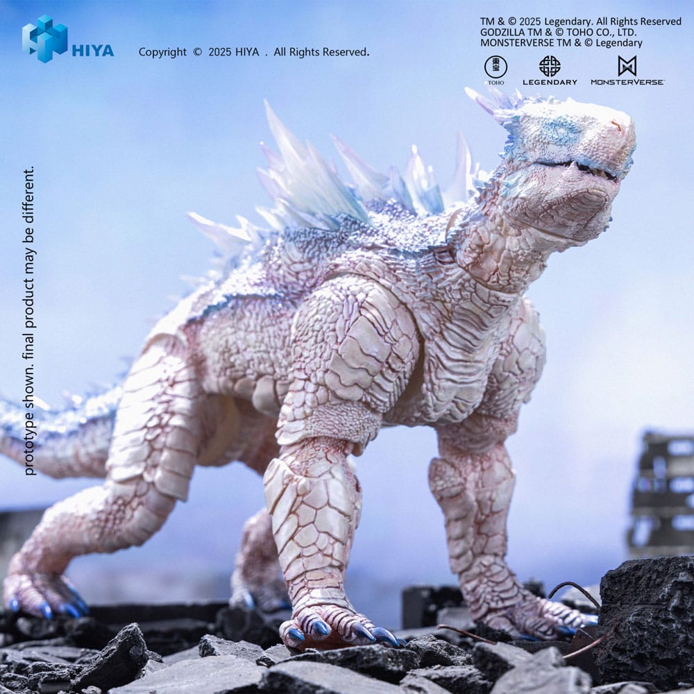 Shimo Frost Bite Blast Actionfigur / Godzilla x Kong The New Empire / Hiya Toys Exquisite Basic / 17 cm