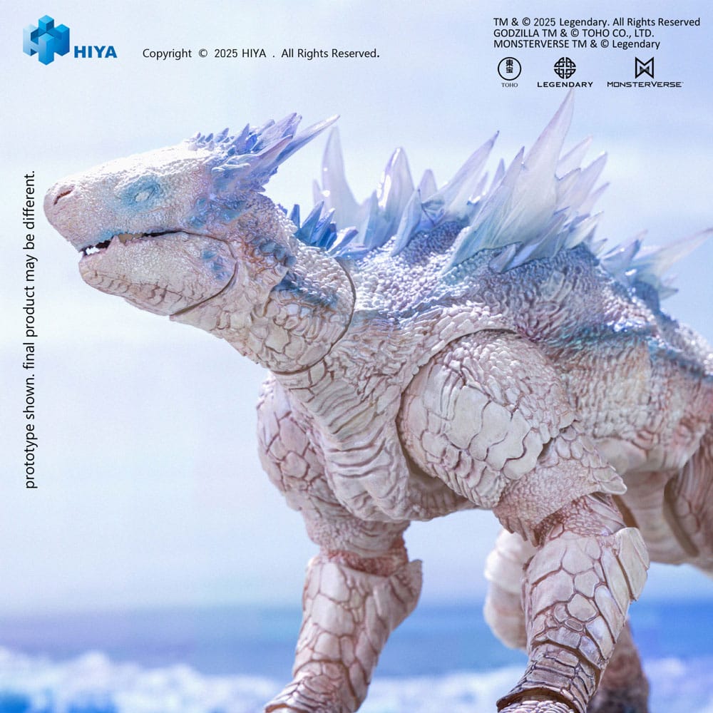 Shimo Frost Bite Blast Actionfigur / Godzilla x Kong The New Empire / Hiya Toys Exquisite Basic / 17 cm