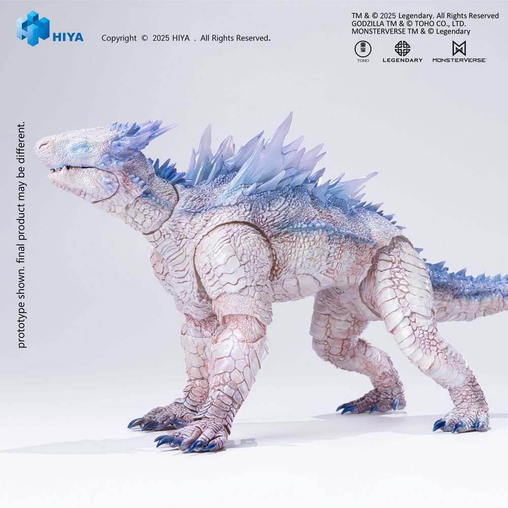 Shimo Frost Bite Blast Actionfigur / Godzilla x Kong The New Empire / Hiya Toys Exquisite Basic / 17 cm