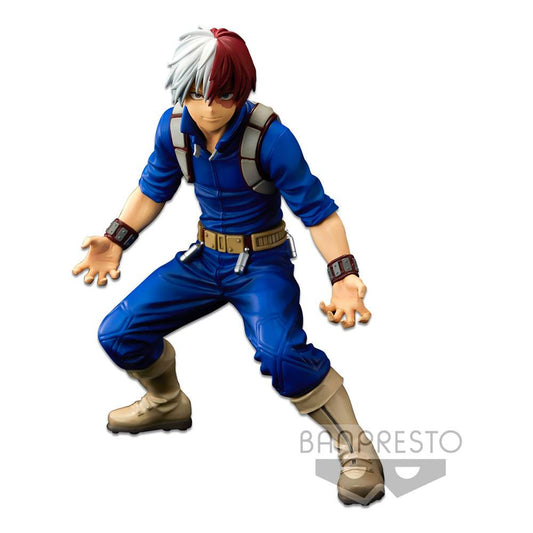 Shoto Todoroki Statue / Super Master Stars Piece / 21 cm