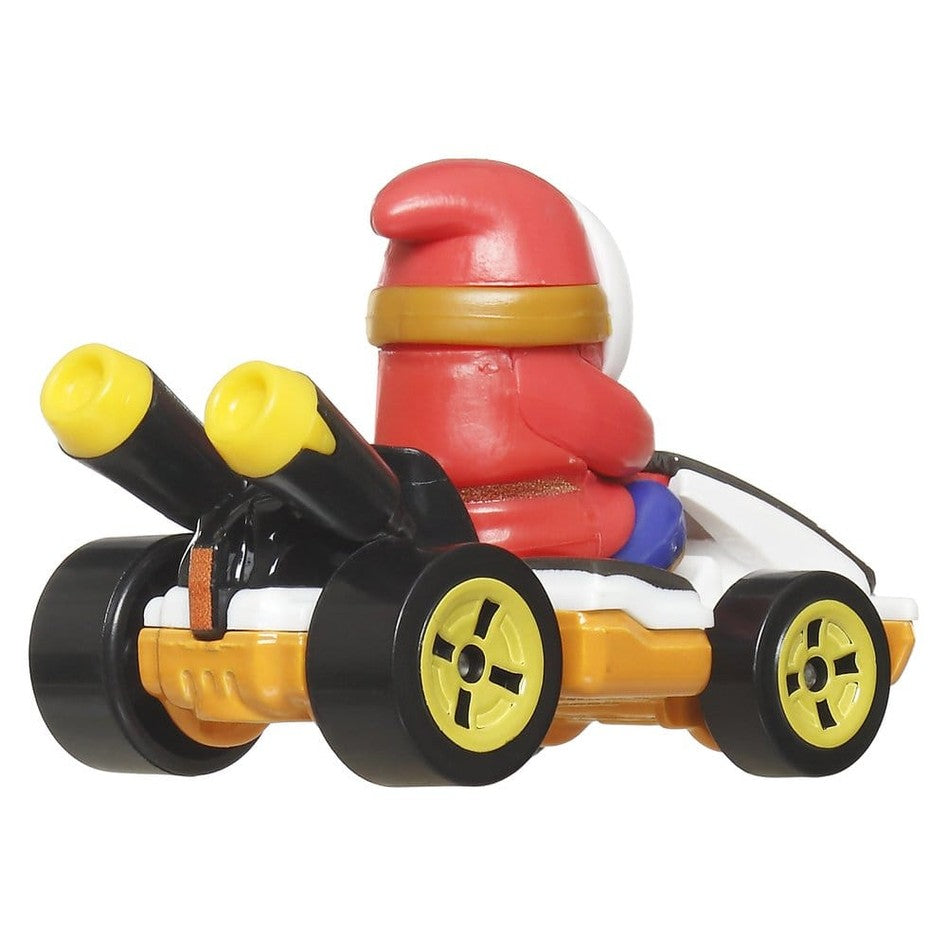 Shy Guy im Standard Kart Die-Cast Fahrzeug / Mario Kart Hot Wheels / Mattel / 1:64