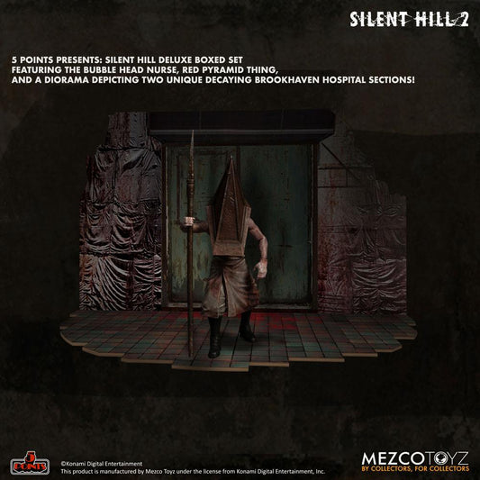 Silent Hill 2 5 Points Deluxe Figuren Set / Mezco Toys / 9 cm