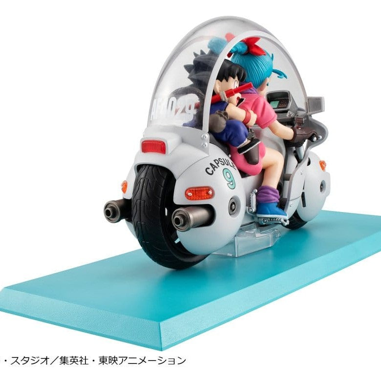 Son Goku & Bulma Desktop Real McCoy Diorama / Limited Repeat Edition / Dragon Ball / Megahouse / 14 cm lang