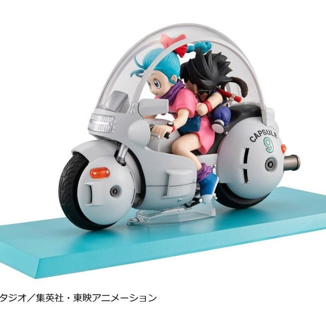 Son Goku & Bulma Desktop Real McCoy Diorama / Limited Repeat Edition / Dragon Ball / Megahouse / 14 cm lang