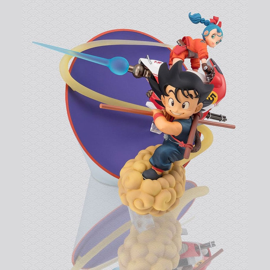 Son Goku & Bulma FiguartsZERO Statue / Tamashii Nations / 18 cm
