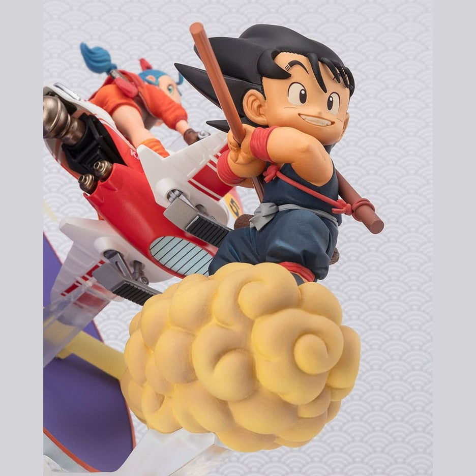 Son Goku & Bulma FiguartsZERO Statue / Tamashii Nations / 18 cm