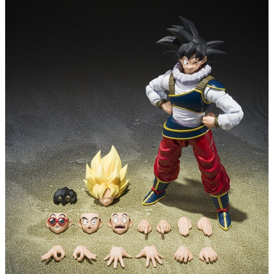 Son Goku S.H.Figuarts Actionfigur / Return to Earth / Dragon Ball Z / Tamashii Nations / 15 cm