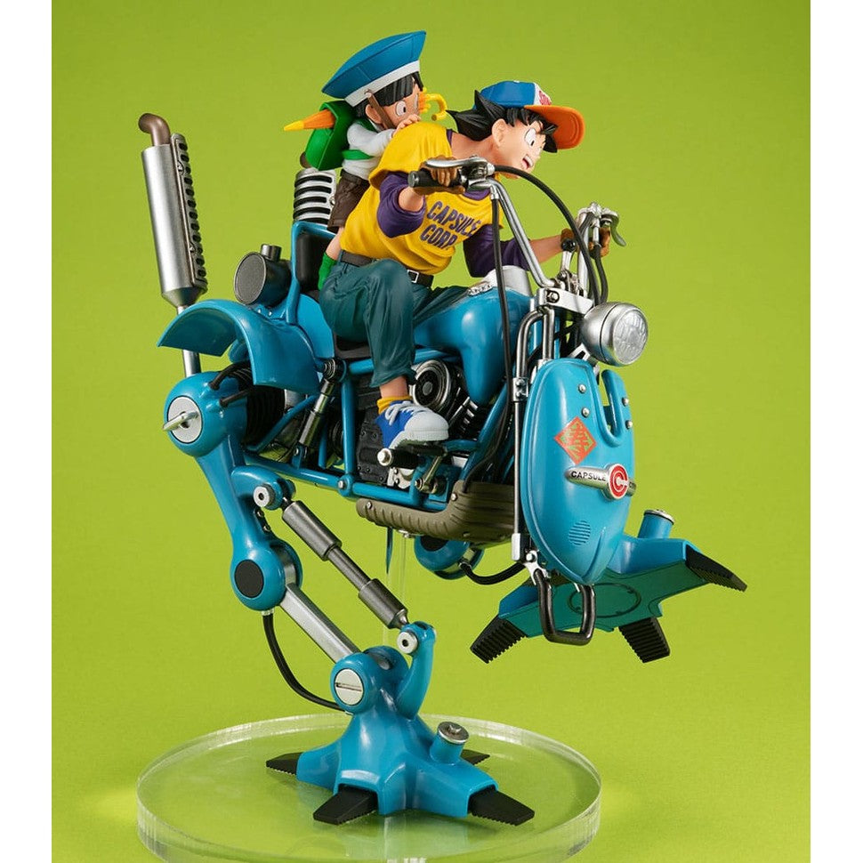 Son Goku & Son Gohan & Robot PVC Diorama / Dragon Ball Z / Megahouse / 20 cm