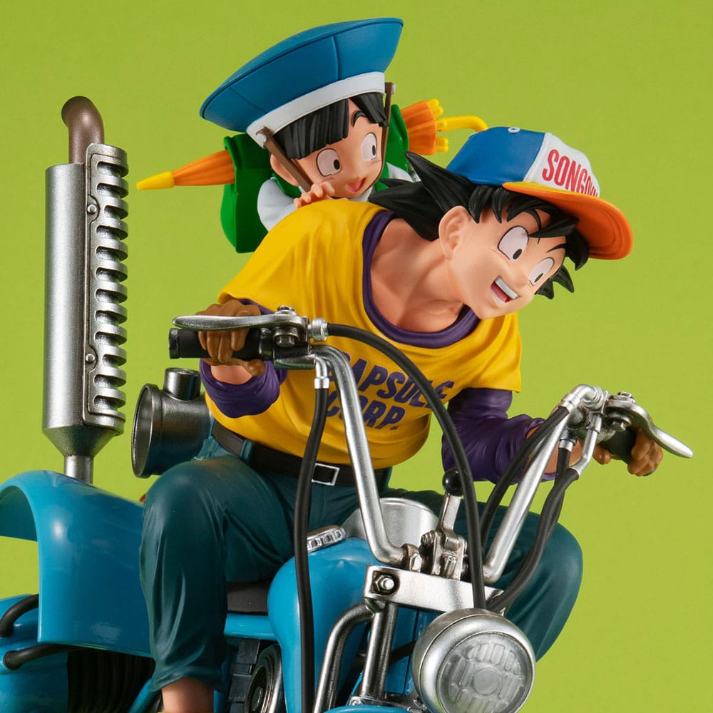 Son Goku & Son Gohan & Robot PVC Diorama / Dragon Ball Z / Megahouse / 20 cm
