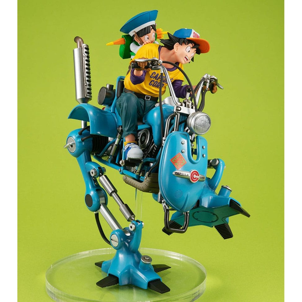 Son Goku & Son Gohan & Robot PVC Diorama / Dragon Ball Z / Megahouse / 20 cm