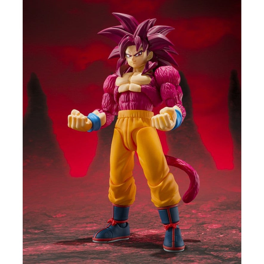 Son Goku Super Saiyan 4 -Daima- S.H.Figuarts Actionfigur / Dragon Ball Daima / Bandai Tamashii Nations / 15 cm