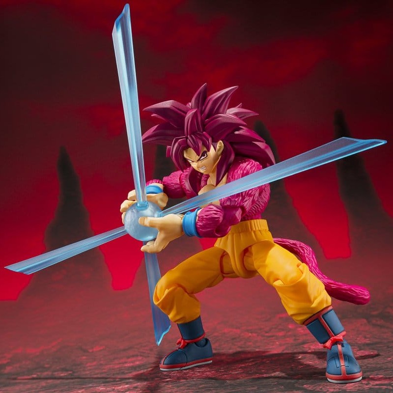 Son Goku Super Saiyan 4 -Daima- S.H.Figuarts Actionfigur / Dragon Ball Daima / Bandai Tamashii Nations / 15 cm