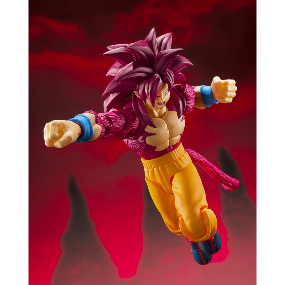 Son Goku Super Saiyan 4 -Daima- S.H.Figuarts Actionfigur / Dragon Ball Daima / Bandai Tamashii Nations / 15 cm