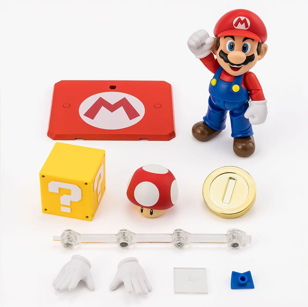 Super Mario Actionfigur / Tamashii Nations S.H. Figuarts / 10 cm