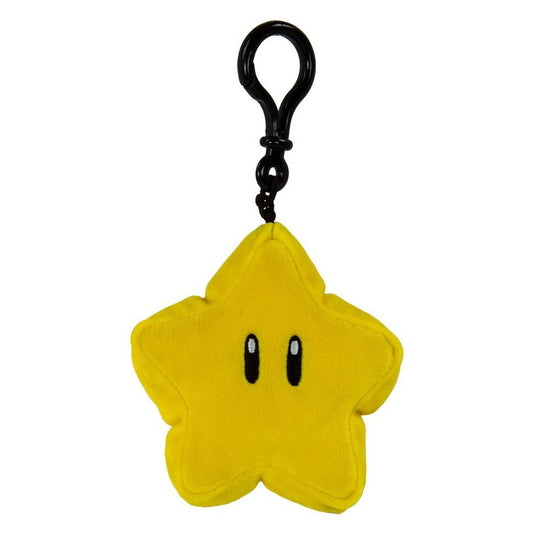 Super Mario Plüsch-Anhänger Super-Stern 10 cm