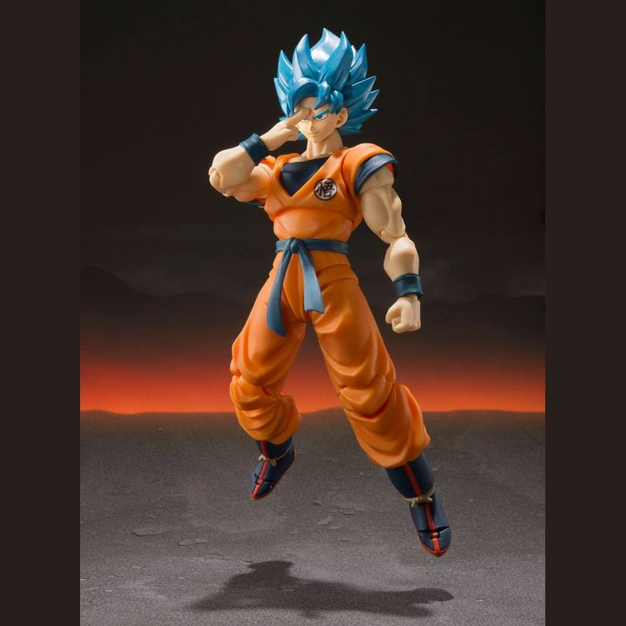 Super Saiyajin God Super Saiyajin Goku / S.H. Figuarts Actionfigur / 14 cm