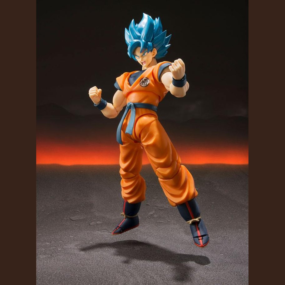 Super Saiyajin God Super Saiyajin Goku / S.H. Figuarts Actionfigur / 14 cm