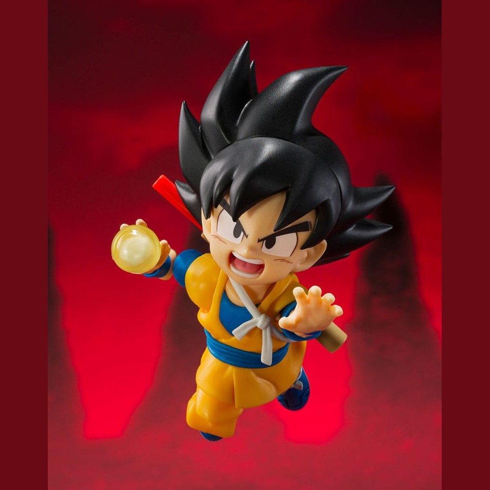 Super Saiyan Level 4 Son Goku mini / S.H. Figuarts Actionfigur / 8 cm