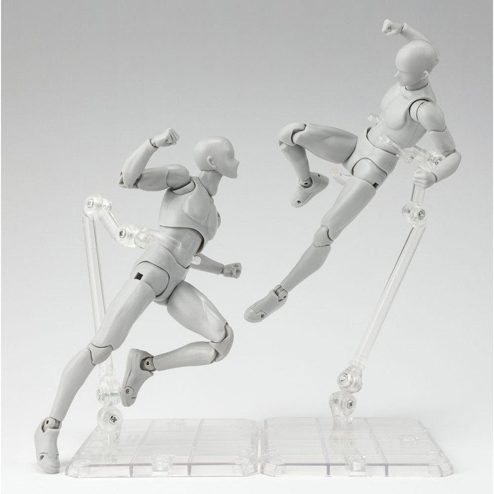 Tamashii Stage Figurenständer Act.4 for Humanoid Clear / Doppelpack / Tamashii Nations / 14 cm / Actionfiguren Zubehör