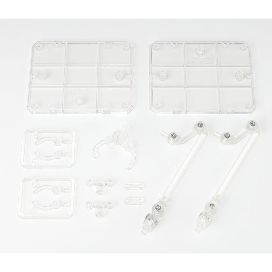 Tamashii Stage Figurenständer Act.4 for Humanoid Clear / Doppelpack / Tamashii Nations / 14 cm / Actionfiguren Zubehör