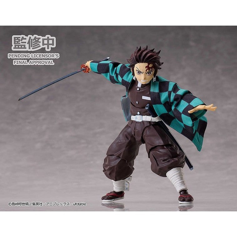 Tanjiro Kamado Actionfigur / Ver. 2 / Demon Slayer: Kimetsu no Yaiba / Aniplex BUZZmod 1/12 / 14 cm