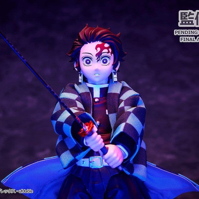 Tanjiro Kamado Actionfigur / Ver. 2 / Demon Slayer: Kimetsu no Yaiba / Aniplex BUZZmod 1/12 / 14 cm