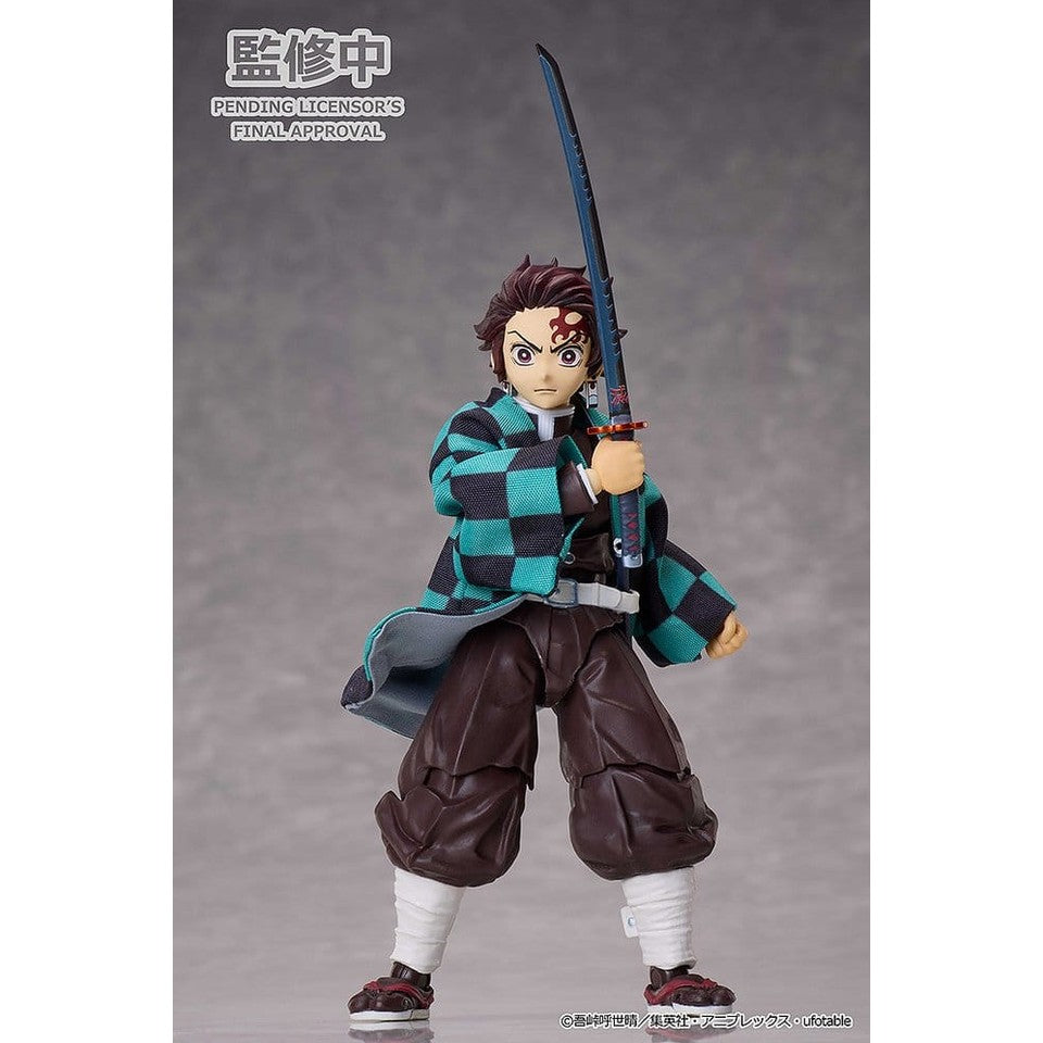 Tanjiro Kamado Actionfigur / Ver. 2 / Demon Slayer: Kimetsu no Yaiba / Aniplex BUZZmod 1/12 / 14 cm