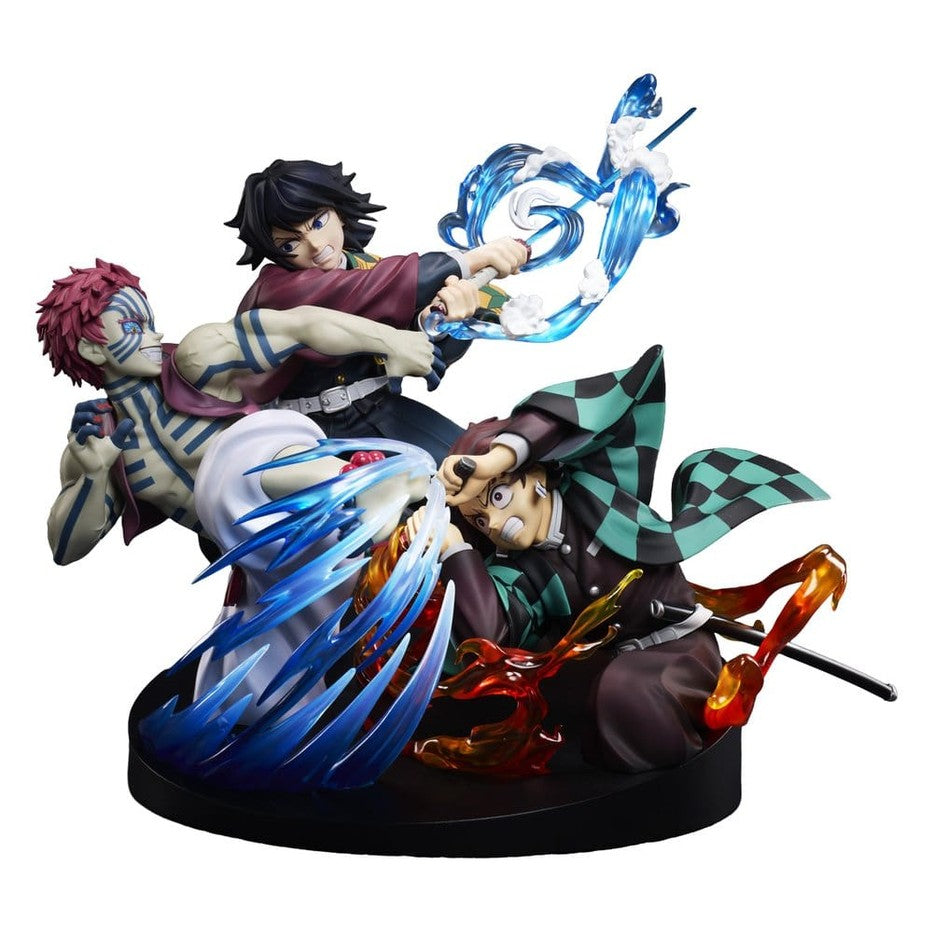 Tanjiro Kamado & Giyu Tomioka & Akaza PVC Statue / Demon Slayer: Kimetsu no Yaiba / Aniplex / 13 cm