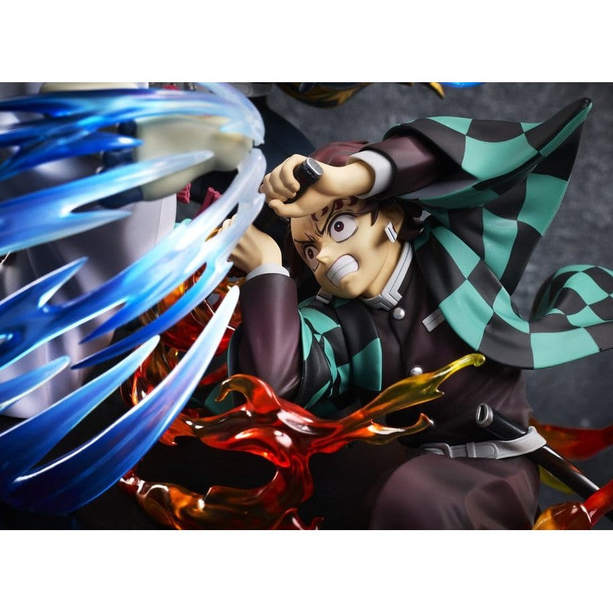 Tanjiro Kamado & Giyu Tomioka & Akaza PVC Statue / Demon Slayer: Kimetsu no Yaiba / Aniplex / 13 cm