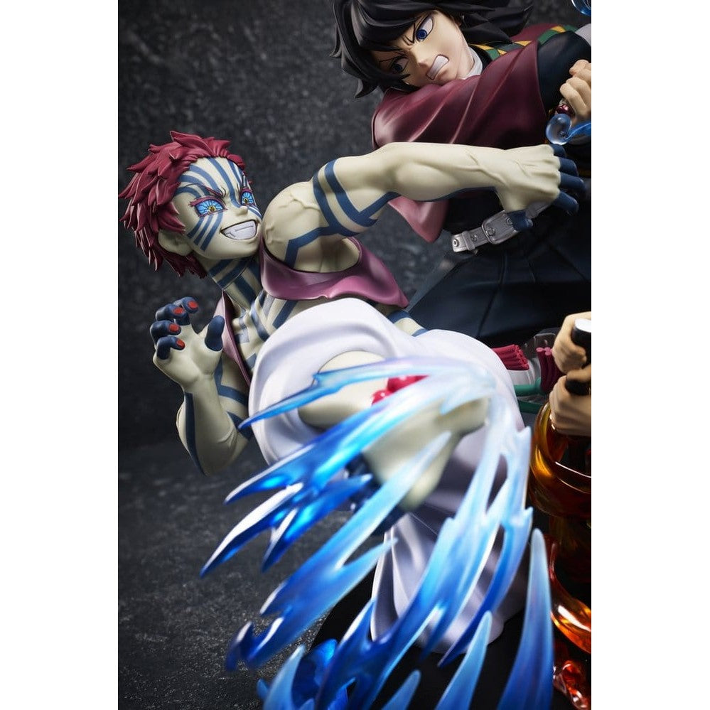 Tanjiro Kamado & Giyu Tomioka & Akaza PVC Statue / Demon Slayer: Kimetsu no Yaiba / Aniplex / 13 cm