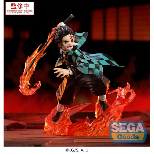 Tanjiro Kamado PVC Statue / Demon Slayer: Kimetsu no Yaiba / aus Segas Xross Link Reihe / 15 cm