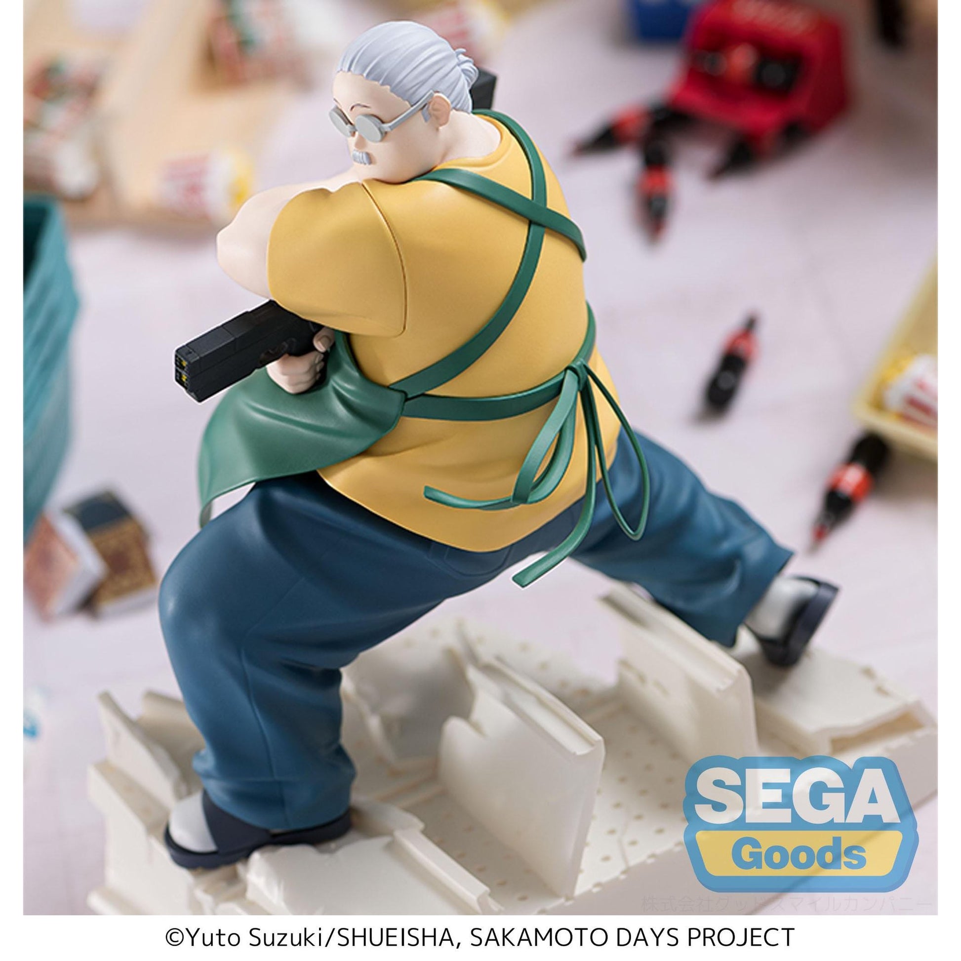 Taro Sakamoto PVC Statue / Sakamoto Days / Sega Luminasta / 21 cm
