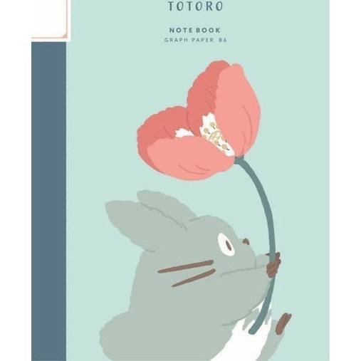 Totoro Notizbuch / Mein Nachbar Totoro / Flexibles Journal 86 Seiten, B6 / Movic