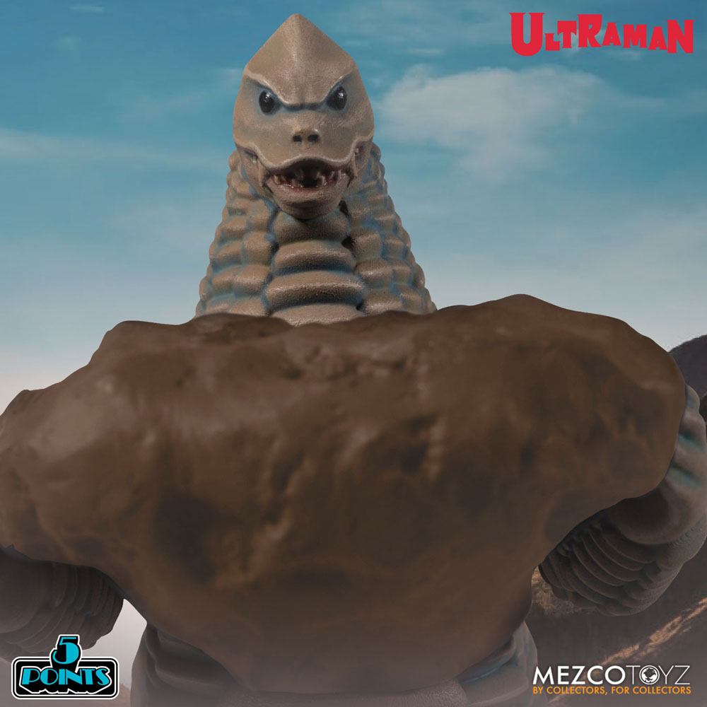 Ultraman & Red King / 5 Points Actionfiguren / Mezco / 9 - 10 cm