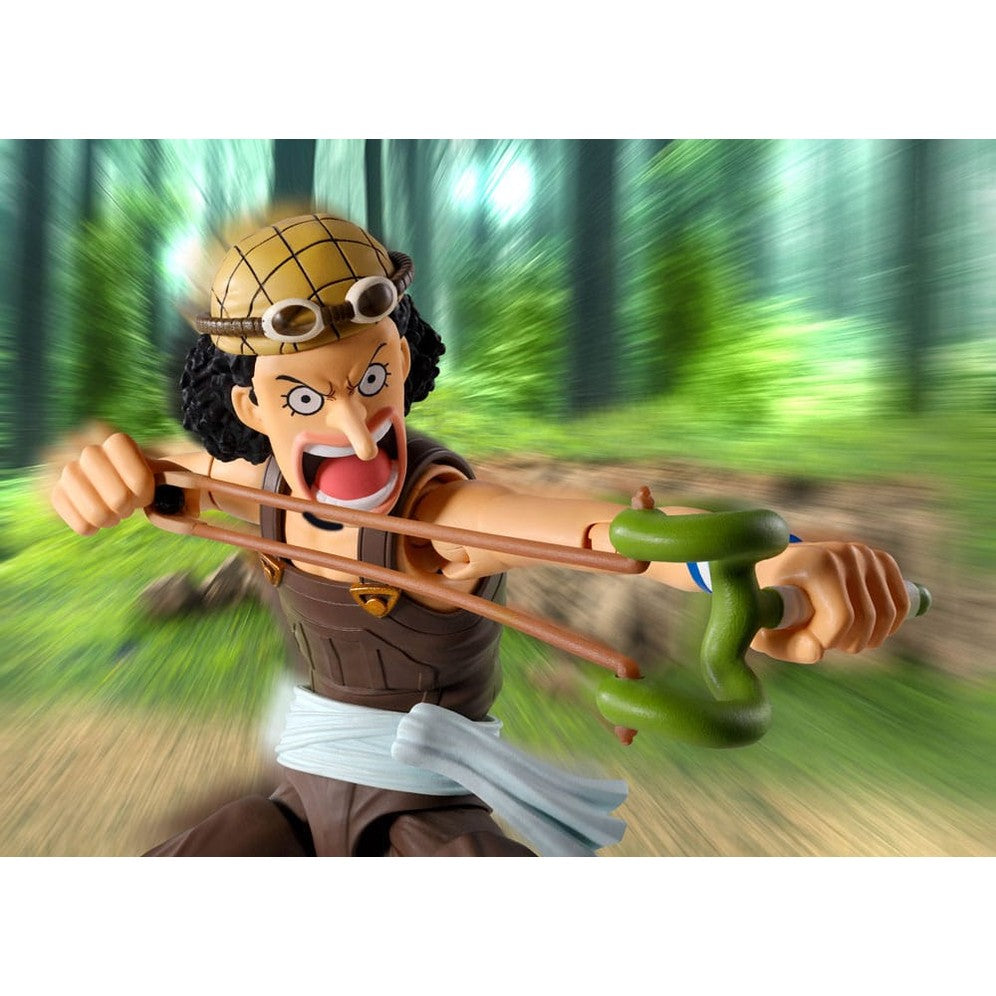 Usopp - Romance Dawn Version / One Piece / S.H. Figuarts Actionfigur / 15 cm
