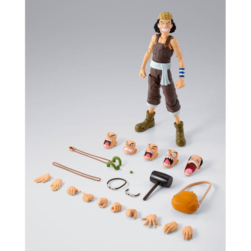 Usopp - Romance Dawn Version / One Piece / S.H. Figuarts Actionfigur / 15 cm