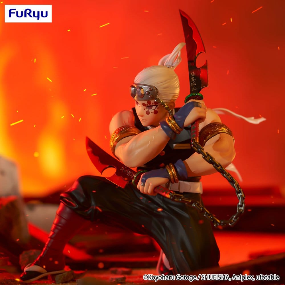 Uzui Tengen Noodle Stopper Figur / Demon Slayer: Kimetsu no Yaiba / FuRyu / 15 cm