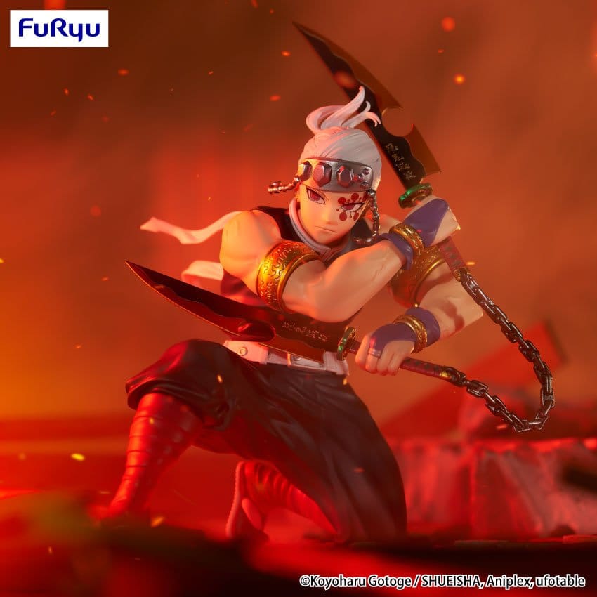 Uzui Tengen Noodle Stopper Figur / Demon Slayer: Kimetsu no Yaiba / FuRyu / 15 cm