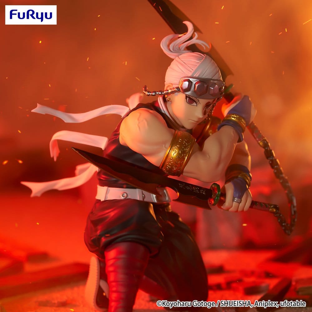Uzui Tengen Noodle Stopper Figur / Demon Slayer: Kimetsu no Yaiba / FuRyu / 15 cm