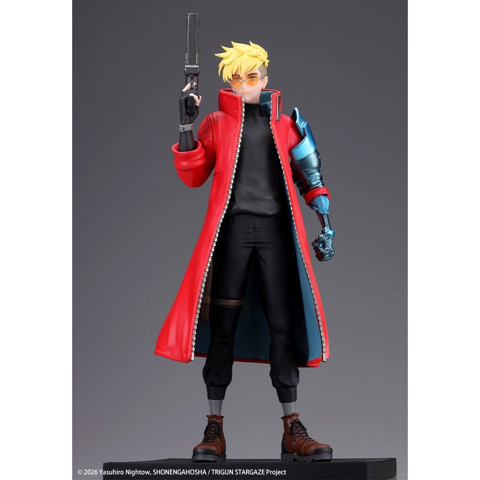 Vash the Stampede Statue / Trigun Stampede / Kotobukiya Oshi Works / 22 cm