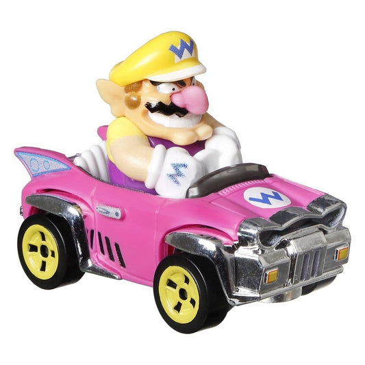 Wario im Bandwagon Die-Cast Fahrzeug / Mario Kart Hot Wheels / Mattel / 1:64