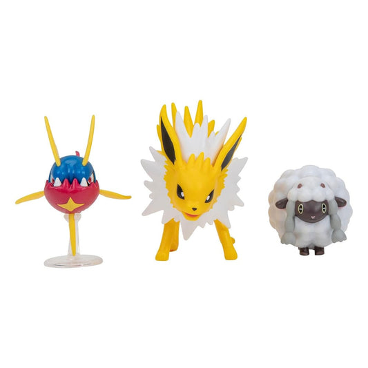 Wolly, Kanivnaha & Blitza Pokémon Battlefiguren 5 cm