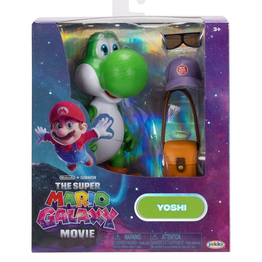 Yoshi Actionfigur / Film Version / Der Super Mario Galaxy Film / Jakks Pacific / 13 cm