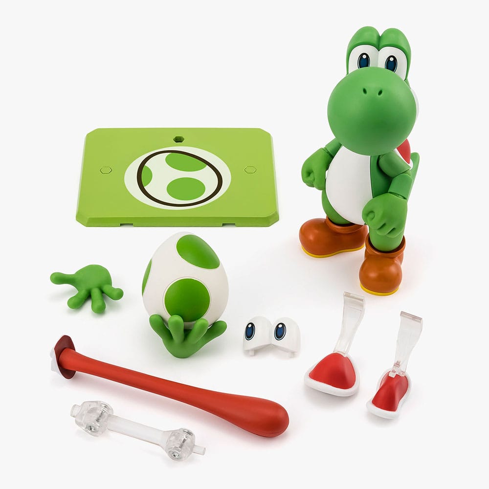 Yoshi Actionfigur / Super Mario / Tamashii Nations S.H. Figuarts / 11 cm