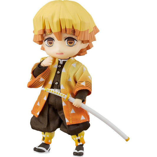 Zenitsu Agatsuma Nendoriod Doll Actionfigur / Demon Slayer / 14cm